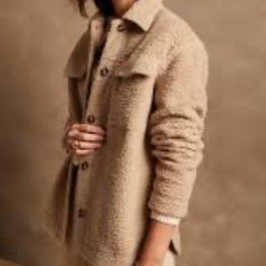 Banana Republic Sherpa Shacket